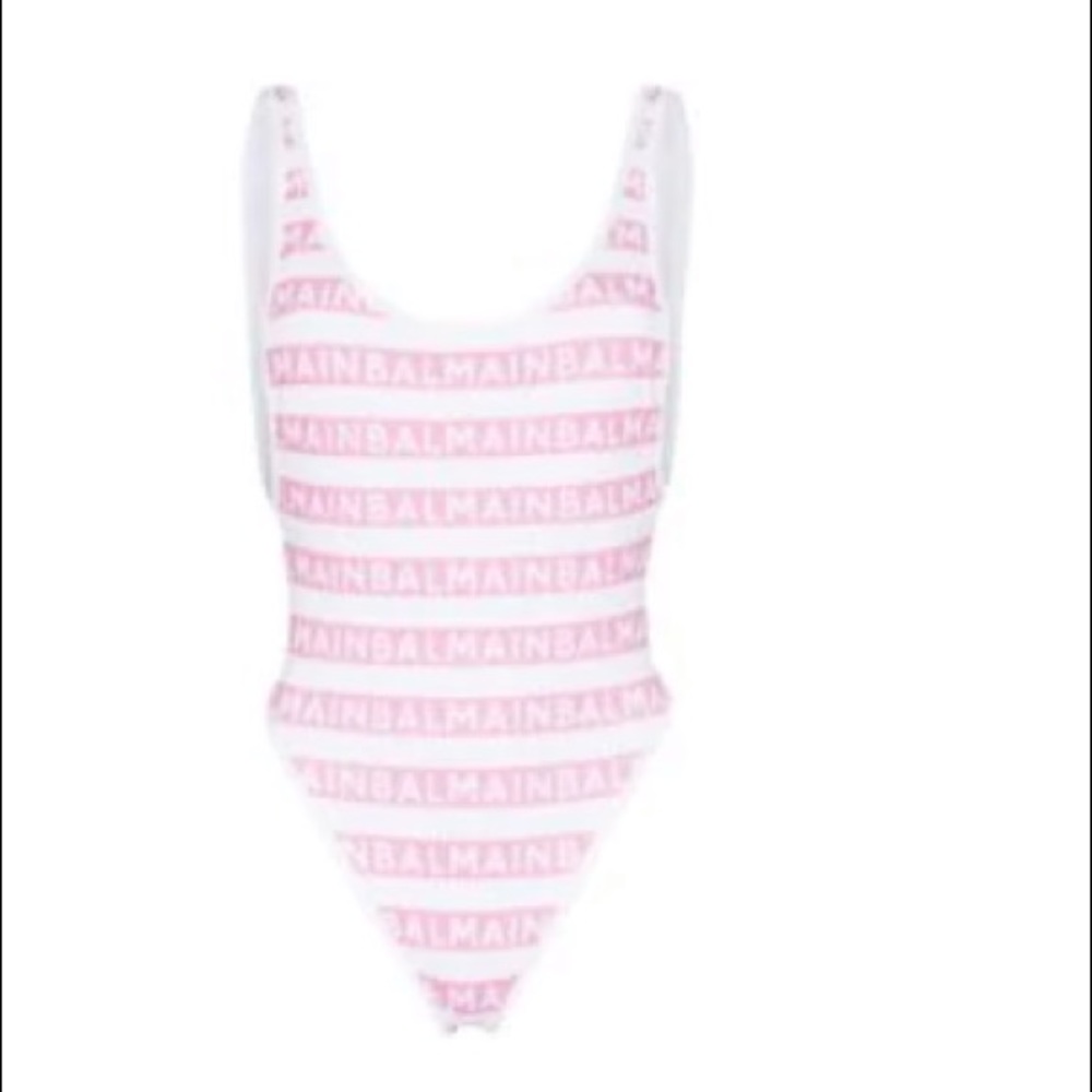 Logo pattern swimsuit